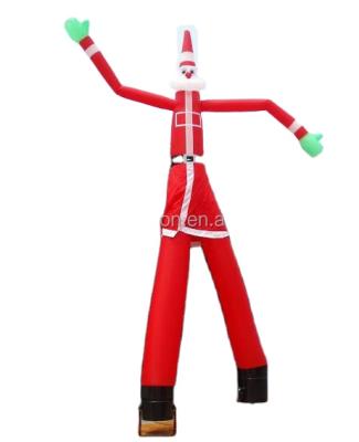 China Non-tear Commercial Nylon Santa Air Dancer , Christmas Inflatable Air Dancer DC-13 for sale