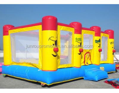 China Vinyl Junrou Inflatable Jumping Castle , Inflatable Bounce House Yard BO-80 for sale