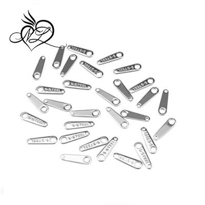 China Fashion Stainless Steel Tag Charm Stamping Findings For Jewelry Making DIY And Handicraft for sale