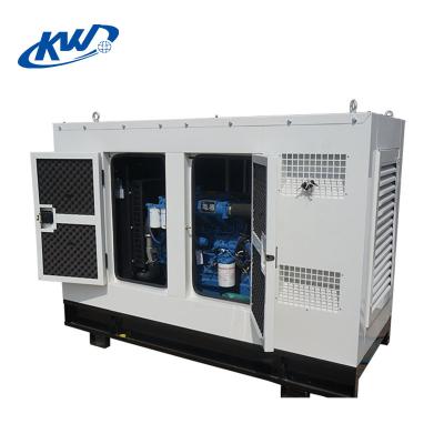 China electric diesel generator 30kw 50hp silent/open price KW-30GF for sale