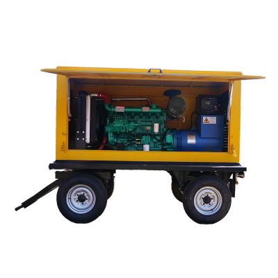 China Trailer power station 40kw mobile diesel generator for sale YN-40GF for sale