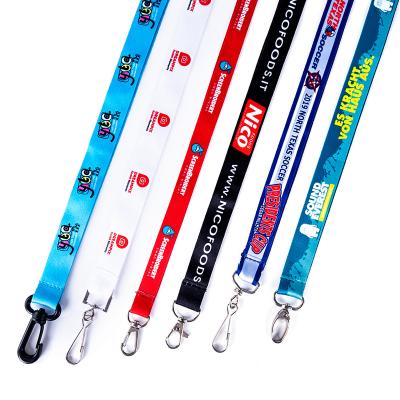 China Good Printing Silk Custom Lanyard Customized Logo Neck Strap Price Promotional Gift for sale