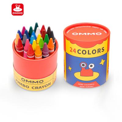 China House. Desk. School Art Drawing Crayons Toddlers Non Toxic Pencil Drawing Learning Palm For Kids16/24 Color for sale