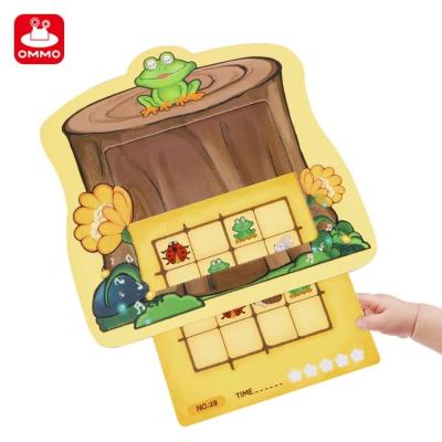 China Paper Magnetic Sudoku Toys Children's Digital Desktop Game Magnetic Sudoku Board Game Toys For Children for sale