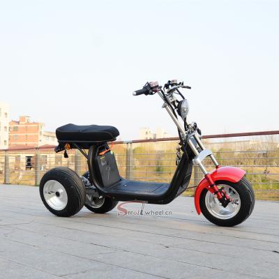 China 4000W 60V 40AH electric scooter unisex electric scooter 3 wheel battery with electric pedal citycoco bike scooter for sale