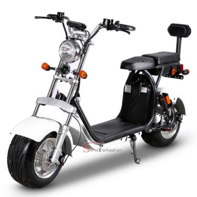 China EEC unisex coc best adult electric chopper motorcycle conversion kit 2000w off road mini citycoco electric scooter 2 seat for sale