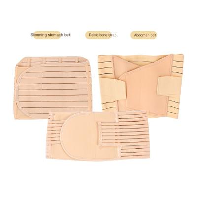 China Adult Belly Band Three Piece Set Postpartum Repair For Pregnant Women Belly Maternity Belt Postpartum Corset for sale