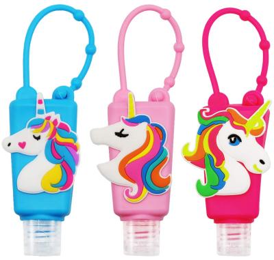 China Agriculture Silicone Hand Sanitizer Key Chain Backpack Small Hand Sanitizer Bottles for Kids Portable Hand Sanitizer Holder Key Chain Case for sale