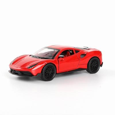 China Toy Alloy Model Cars Toys Simulation Pull Back Sports Car Hotwheels 1/36 Diecast Vehicles Diecast Car Toys For Kids Gift Collection for sale