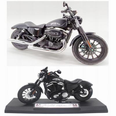 China 1/12 Harley 2014 Sportster Iron 883 Dyna Road King CVO Breakout Simulation Alloy Diecast Motorcycle Model Toy Metal Model Toy for sale