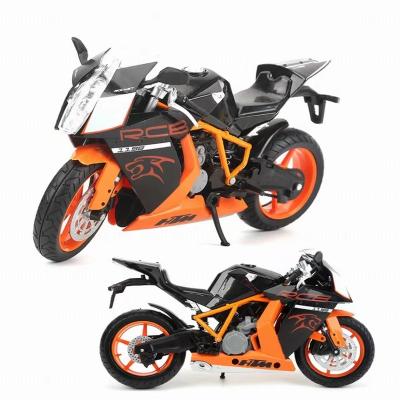 China Diecast Toy 1:12 KTM RC8 Alloy Motorcycle Model Diecasts Sport Racing Moto Vehicles Decoration Ornaments Toys For Kids Boys Gifts for sale