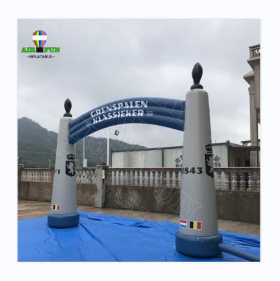 China Advertising/event/promotion/product new 2023 decoration Airfun custmozied arch support inflatable arch advertising full color printing with inflatable arch for sale