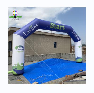 China Advertising/event/promotion/inflatable finish line custom inflatable start arch and arch decoration running race for sale