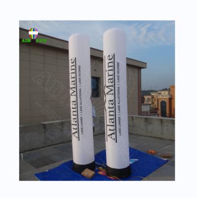 China Advertising/event/promotion/sale hot color inflatable light inflatable tube column tube decoration LED for event for sale