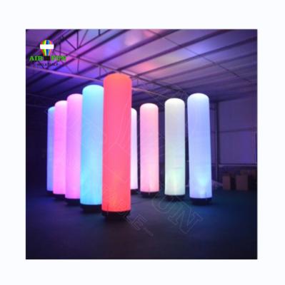 China Advertising/event/promotion/decoration OEM factory custom inflatable cone/inflatable tube man/inflatable pillar for sale