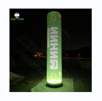 China Advertising/Event/Promotion/Decoration Factory OEM Branded Inflatable Column Balloon Advertising Inflatable Tube Air Column For Outdoor Event Pillars for sale