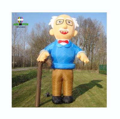 China Advertising/event/promotion/decoration Holland cartoon advertising inflatable Abraham model,inflatable old man old lady for event for sale