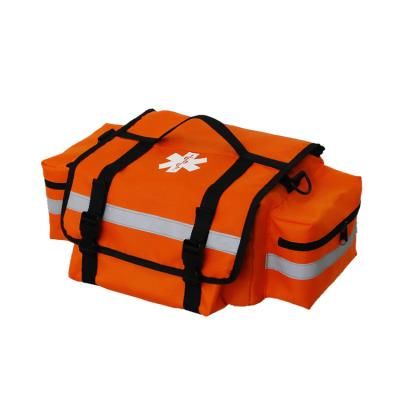 China EMT Orange Outdoor Medical Survival Polyester Polyester Trauma Medical Bag for sale