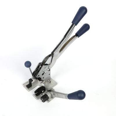 China machinery & Hot Sale Hardware Three In One Steel Ratchet Buckle Sealer Tensioners Tool For PP Strap for sale