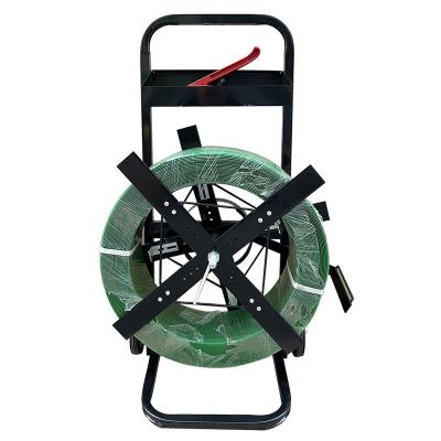 China High Quality Manual Wrapping PET Roll Lashing Rope Strap Dispenser For Compound Strapping for sale