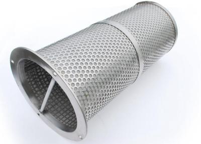 China SS316 Metal Fiber Filter , Wire Mesh Filter Element 30mm Tube Diameter for sale