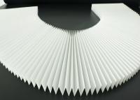 China Whtie Hepa Filter Paper Activated Charcoal Material 2 Kn/M Tensile Strength for sale