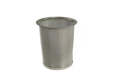 China 20 Micron Stainless Steel Filter Element Industrial Y Type Edging Aid Sealing Barrel for sale