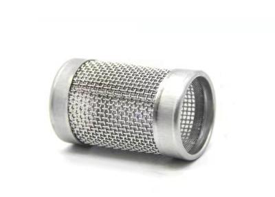 China Capacidad de proceso profunda de la filtración del retiro de Mesh Filter Element Strong Dust del alambre Ss304 en venta