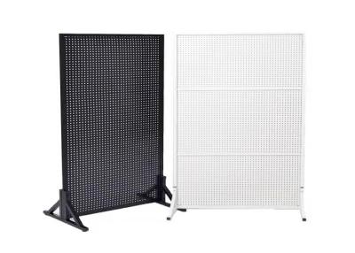 China 0.6mm Wire Metal Decorative Mesh Fixed On Wall Orifice Plate Display Stand for sale