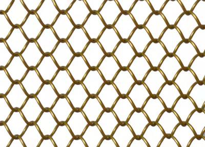 China Mesh Various Colors de acero 0.4m m decorativo inoxidable en venta