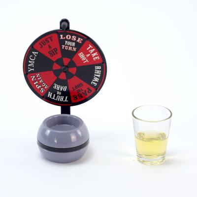 China Gift Spin The Bottle Roulette Shot Glass Roulette Drinking Games For Adults Party for sale