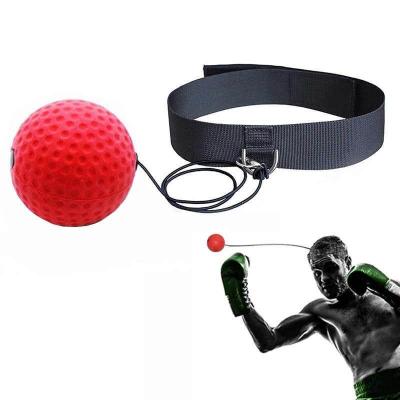 China Sports Toy Hot Sale Wholesale Adjustable Boxing Training Ball Reflex Headband Speed ​​Boxing Reflex Punch Ball for sale