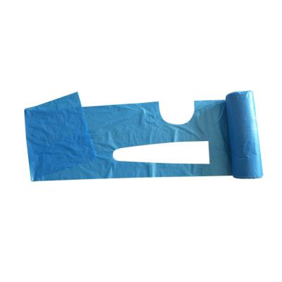 China Smooth or Embossed Surface HDPE/LDPE BEST RATE Disposable Plastic Aprons for sale