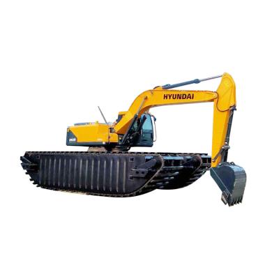 China Building Material Shops Chinese Garden Small Digger Hydraulic Amphibious Dredge Hot Sale Excavator For Sale for sale