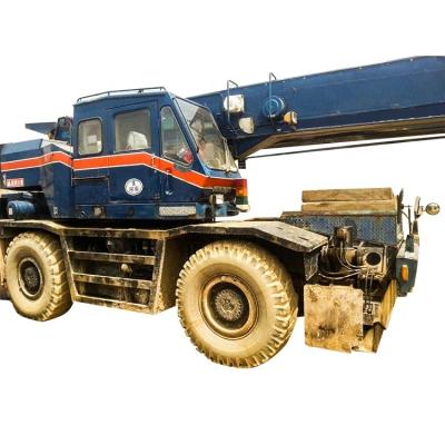 China TRUCK CRANE Hoist Lifting Machine Construction Kato Rt 25t used truck loading crane for sale