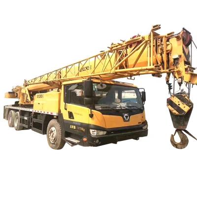 China TRUCK CRANE Construction Hoist Machinery Used Quy 25 Ton Truck Mounted Crane for sale