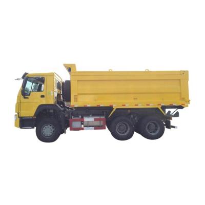 China Good Quality Second Hand Ton Howo 6x4 Bottom Dump Truck 10 6 - 8L for sale