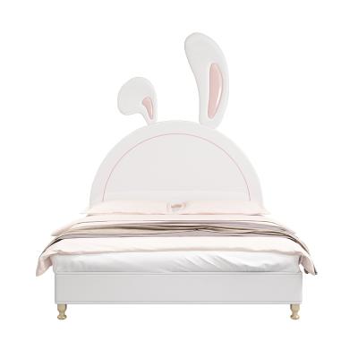 China Simplicity Supplier Professional Cartoon Bedroom Furniture Kid's Rabbit Shape Girls Bed Bed For Children Kids Girl Bed for sale