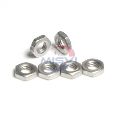 China Heavy Industry Wholesale 18-8 Steel All Sizes DIN439 Hex Thin Nut for sale