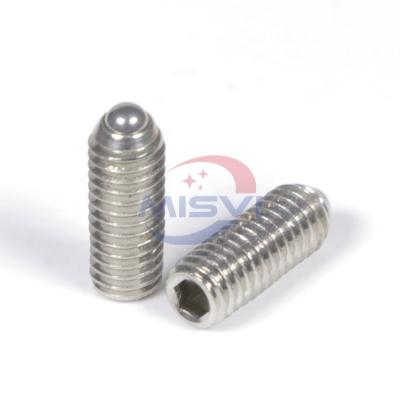 China Ball Point SS306 SS316 M2 M3 M4 M5 M6 Hex Socket Ball Point Set Screws for sale