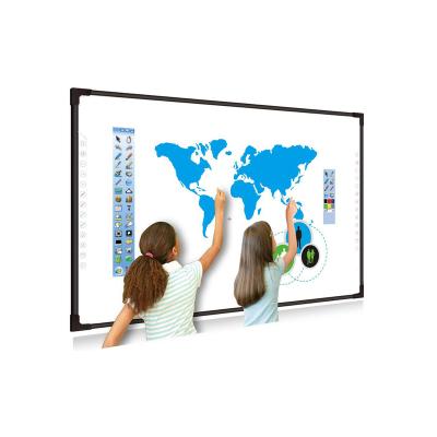 China Education 82 inch 2/10 point interactive whiteboard for sale