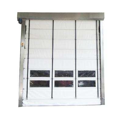 China High Quality Traditional Windproof High Speed ​​PVC External Fast Stacking Door for sale