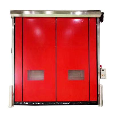 China Modern Manufacturing Prices Automatic Dust Barrier PVC High Speed ​​Zipper Door for sale