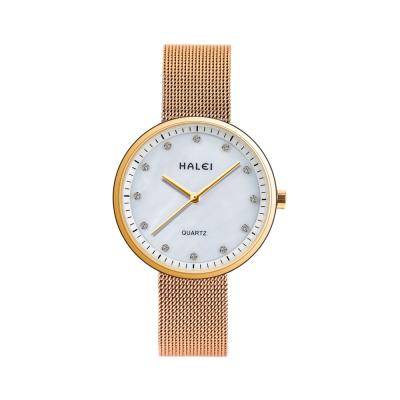 China Dropshipping HALEI brand watch fashion original luxury women's classy ladies quartz waterproof watches for sale