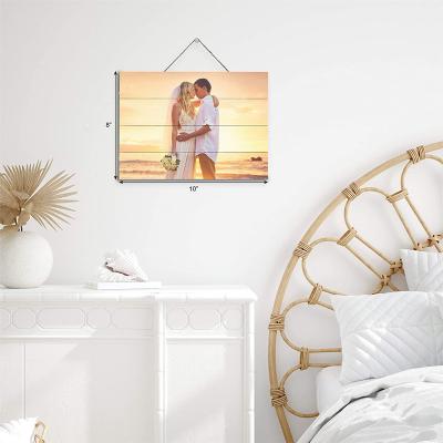 China Europe Fashion Gifts Decoration Wall Craft Wooden Photo Print On Wood for sale