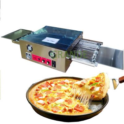 China Hotels High Efficiency Baking 8 12 Inch Gas Pizza Conveyor Electric Pizza Oven for sale