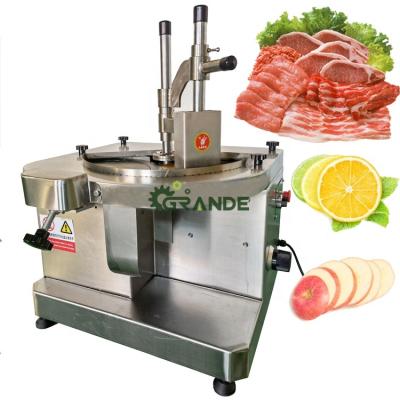 China food & Beverage factory full automatic stainless steel fresh vegetable fruit meat electric slicing machine for sale