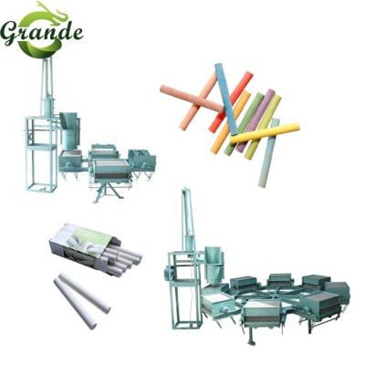 China Used to make dustless white and colored chalks advanced design school chalk machine dustless chalk making machine school chalk production line for sale