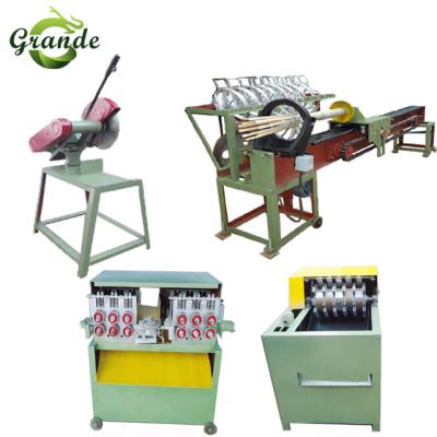 China The bamboo toothpick machine price full set the semi automatic bamboo toothpick machine price for sale