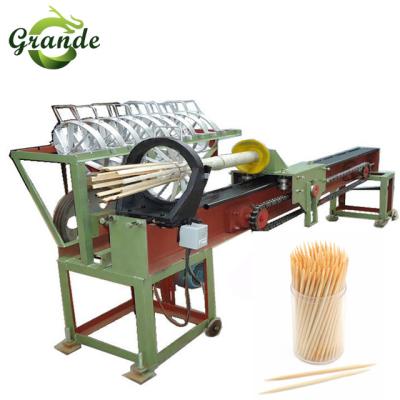 China Making baguette hot sale professional full bamboo toothpick making machine/wooden toothpick process machine for sale